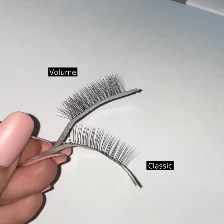 The Difference Between Volume, Hybrid & Classic Lash Extensions